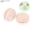 Yoyo Funny Wooden Yoyo Ball Toy Color Mini Round DIY Hand-Made Crafts Log Toys Kids Creative Yo Toys For Child GiftL231102