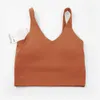 Yoga Outfit Type Back Align Tank Tops Lulus Lemons Gym Clothes Women Casual Running Nude Tight Sports Bra Fitness Beautiful Underwear Vest Shirt Jkl party#2055