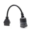 High Quality For Deutsch 9Pin J1939 Truck To OBD16pin Cable Female 16 Male Diagnosctic Tool Connector