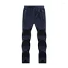 Men's Pants Autumn Winter Fleece Large Size Sweatpants Casual Plus Super Soft Elastic 8XL 9XL Men