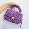 Shoulder Bags Hats Bucket Hats DIY Knitted and Bag Wallet Fasion Rope Woven Women's and Bag Designer Casual Messenger Bagstylishhandbagsstore