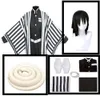 Anime demon slayers iguro obanai cosplay costume halloween party vit orm props cosplay