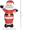 Şişme Noel dekorasyonları Noel Baba ve İç Mekan Uzun Blava Parti Çim Dış Mekan Dekor 1102 için Noel Baba