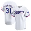 Texas 2023 World Series Mistrzowie Rangers Jersey Max Scherzer Jacob DeGrom Taylor Hearn Nathan Eovaldi Andrew Heaney Jose Leclerc Martin Perez Cole Semien Seager