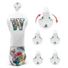 Inne produkty golfowe Golf Headcovers Koreańska okładka mody Wysoka Kierowca Qaulity drewniana okładka Zestaw White Premium skórzany kierowca fairway hybrydowy golf w 231101