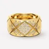 S925 sterling zilveren diamanten bandringen voor vrouwen luxe glanzende kristallen steen designer ring bruiloft sieraden AAA168