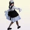 Costumes d'anime femme Maid tenue anime lolita robe mignon cafe come cosplay l2208026847806