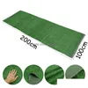 Couronnes de fleurs décoratives Fleurs décoratives Prairie artificielle Simation Mousse Pelouse Gazon Faux Tapis d'herbe verte Tapis DIY Micro Lan Dhq6L