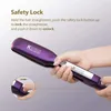 Haarglätter KIPOZI Professionelles Haarglätter-Glätteisen mit digitalem LCD-Display, Dual-Voltage-Sofortheizung, Lockenstab, Geschenk 231101