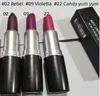 Rossetto opaco M Trucco Lustre Rossetti retrò Frost Sexy 3g con nome inglese hanno scatola nera