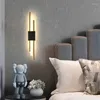 Wandlamp Bank Achtergrond Volledig koper Modern en minimalistisch Woonkamer Tv Ingang Licht Luxe Slaapkamer Nachtkastje