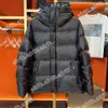 Designer New Winter Down Jacket Hommes Casual Capuche Zipper Veste Mode Coupe-Vent Chaud Down Veste De Luxe Marque Femmes Manteau En Plein Air