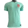 Qqq8 2023 Chine Maillots de football pour hommes de l'équipe nationale Version du joueur # 5 Zhang L.p. #7 Wu Lei #9 Ai K.s. Accueil Maillots de Football Rouges Extérieurs Courts