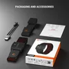 Cykeldatorer Coospo HW9 Armband Heart Rate Monitor med HR -zoner/kalorier HRM -sensor för fitnesscykling BLE5.0 ANT för Peloton Zwift Wahoo 231101