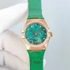 Gr Montre de Luxe Women Watches 29mm 8700 자동 기계식 이동 316L 정밀 강철 CNC 케이스 디자이너 시계 다이아몬드 시계 손목 시계