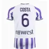 QQQ8 23 24 Toulouse Soccer Jerseys Dallinga Rouault Maillot de Foot 2023 2024フットボールシャツAboukhlhl onaiwu chaibi genreau nicolaisen