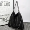 Bolsas de noche Bolso de cuero de cera de aceite plegable Bolso de mujer Cadena múltiple Suave Delicado Moda Hombro Tote Monederos y bolsos rosa 287d