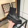 Bottines plates Ruby femme bottes en cuir de veau en daim designer de luxe plate-forme lauréate Desert Boot chaussures mode polyvalente Record Chelsea Boot