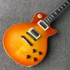 Custom Shop, hergestellt in China, hochwertige E-Gitarre, einteiliger Korpushals, Tune-o-Matic-Brücke, Palisandergriffbrett, Chrom-Hardware, kostenloser Versand