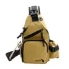 Merkontwerper Sportborsttas voor heren Dames, Reizen Outdoor Crossbody Tas Chao1055