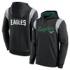 Sweat à capuche violet pour les sweats à capuche violet pourpre hommes jsp''standard''issue x Philadelphia''eagles''kelly Green Throwback Pullover Hoodie y2k ni38