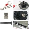 Verktyg Cykelreparation Verktygssatser Bike Chain Mätning av linjal Crank Puller Extractor Chain Cutter svänghjul Remover Cykling Reparationsdelar 231101