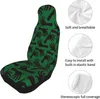 Car Seat Covers Zombie Hand Horror Dark Death Green For Men Women 2pcs Set Front Protector Cover Universal Size