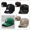 Projektant mody mody damski baseball czapki sonowane czapki litera NY Summer Snapback Sunshade Sport Haft haft regulowany kapelusz n-2