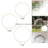 Party Decoration Party Decoration Balloon Arch Backdrop Stand Supplies For Outdoor Anniversaries Indoor Drop Delivery Home Garden Fest Dh09P