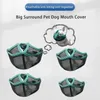 Dog Collars Mouth Cover Muzzle Mesh Reusable For Anti-Biting Anti-Barking Licking Pet No Bark Small And