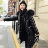 Trenchs de femmes manteaux veste en coton 2023 hiver version coréenne lâche décontracté amincissant épais chaud mi-long vers le bas femmes