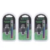 Nuovo Vertex 350mAh VV Rainbow Vape Batteria 510 Filo Caricatore USB Kit blister Confezione Preriscaldamento Vaporizzatore Penna a tensione variabile Batterie Arcobaleno