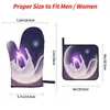 Oven Mitts Pot Holders And Mittens For Kitchen Original 4-piece Set Potholders Heat Resistant Gloves Hand Baking Mitten