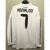 Qqq8 Retro Soccer Jerseys Long Sleeve Football Shirts Guti Ramos Seedorf Carlos 10 11 12 13 14 15 16 Ronaldo Zidane Raul 00 01