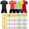 Other Sporting Goods Soccer Training Suit Adult Outdoor Uniform Blank Custom Fashion Football Set Comfortable 3D Print Shirts Shorts Quick Dry Sets 231102