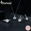 Stud 1CT Oor Gespen 925 Sterling Zilveren Oorringen voor Vrouwen D Kleur VVS1 EX Lab Diamanten Bruiloft Sieraden 231101