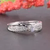 Wedding Rings CAOSHI Chic Versatile Shiny Zirconia Ring For Women Fashion Lady Graceful Finger Jewelry Ceremony Bridal Accessories