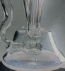 ash catcher shisha hookahs The 2023 highest quality light blue smoked silver wheel reflow oil rig bubble bong hookah water bong bongs tornado dab bowl Customisation