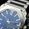 HSF Octo Solotempo Finissimo 102856 Automatik Herrenuhr Blaues Ziffernblatt Edelstahlarmband 42mm Herren Neu Uhren TWBV Timezonewatch Z03