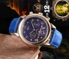 Alta qualidade designer caro cinto masculino negócios calendário de quartzo relógio agente fábrica orientar montre relógio masculino