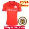 23 24 Internacional Mens PlayerバージョンサッカージャージA.パトリックL. Adriano Nico Rene B. Henrique Wanderson de Pena Home Football Shirts