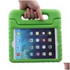 Fundas para PC para tableta Bolsas para niños Mango Soporte Eva Funda suave a prueba de golpes para iPad Mini 2 3 4 Air Pro129 Pro11 HD8 S5199391 Drop Delive Dht5P