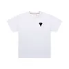 2023 Herrdesigners Paris Amis t-shirt Ton-i-ton Kärleksbroderi Mode Street Casual Joker 100 % ren bomull Toppar för män och kvinnor S-XL.sc02