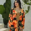 Etnische kleding bescheiden jurk moslim islami giyim kadin Marokkaanse kaftan dubai abaya luxe voor avondjurken vestidos musulmanes