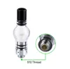 Cire Globe en verre atomiseur réservoir en verre pyrex cire stylo vaporisateur d'herbes sèches vapeur M6 atomiseur en verre ego glassomizer bobines vape pour ego t