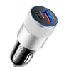 Chargeur de voiture USB PD 38W Type C Charge rapide QC3.0 Adaptateur de téléphone de voiture pour téléphone portable Samsung Xiaomi Huawei Mate60 avec emballage de vente au détail