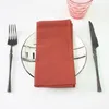 Tischservietten-Set mit 10 Serviertüchern, 40 x 40 cm, Baumwollstoff, Familie, Abendessen, Küche, Cocktail, Geschirrtücher für Ostern, Hochzeit, Dekoration