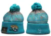 Jacksonville Beanie Beanies SOX LA NY North American Baseball Team Side Patch Winter Wool Sport Knit Hat Pom Skull Caps A1