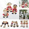 Décorations de noël 41Styles poupées en tissu mignon décoration arbre créatif pendentif ornements année 2023 cadeau de noël ToyChristmas