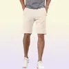 yoga clothes men039s new quickdrying solid color sports leisure running fitness fivepoint shorts with pockets7184873